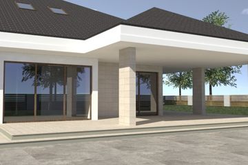  Projekt domu DJ 238 (WAM1275) - projekt domu parterowego z poddaszem - Zdjęcie 5