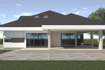  Projekt domu DJ 238 (WAM1275) - projekt domu parterowego z poddaszem - Zdjęcie 6