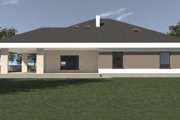  Projekt domu DJ 238 (WAM1275) - projekt domu parterowego z poddaszem - Zdjęcie 7