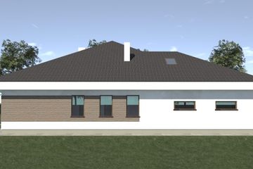  Projekt domu DJ 238 (WAM1275) - projekt domu parterowego z poddaszem - Zdjęcie 9