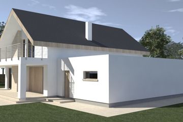  Projekt domu DJ 241 (WAM1276) - projekt domu parterowego z poddaszem - Zdjęcie 7