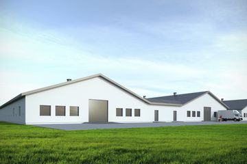  Projekt kurnika Kurnik Gama na 40 000 sztuk brojlerów (BSG1006) - projekt kurnika parterowego - Zdjęcie 1