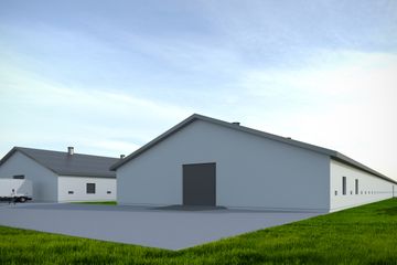  Projekt kurnika Kurnik Gama na 40 000 sztuk brojlerów (BSG1006) - projekt kurnika parterowego - Zdjęcie 2