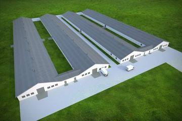  Projekt kurnika Kurnik Gama na 40 000 sztuk brojlerów (BSG1006) - projekt kurnika parterowego - Zdjęcie 3