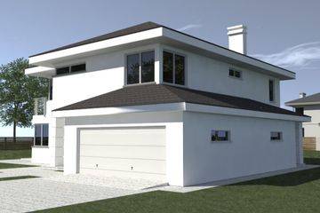  Projekt domu DN 021k (WAM1279) - projekt domu z pełnym piętrem - Zdjęcie 4