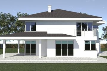  Projekt domu DN 021k (WAM1279) - projekt domu z pełnym piętrem - Zdjęcie 5