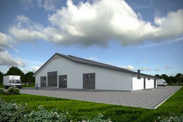  Projekt obory Obora Gama 2 (BSG1009) - projekt obory parterowego - Zdjęcie 2