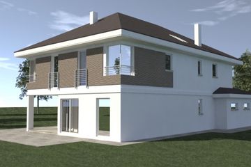  Projekt domu DN 104 (WAM1280) - projekt domu z pełnym piętrem - Zdjęcie 2