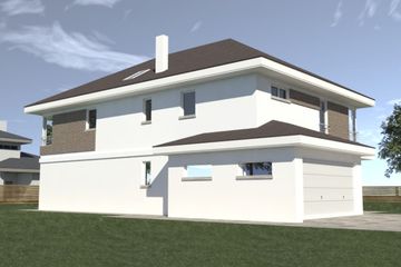  Projekt domu DN 104 (WAM1280) - projekt domu z pełnym piętrem - Zdjęcie 6