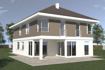  Projekt domu DN 104 (WAM1280) - projekt domu z pełnym piętrem - Zdjęcie 8