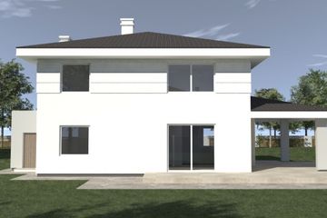  Projekt domu DN 136 (WAM1292) - projekt domu z pełnym piętrem - Zdjęcie 6