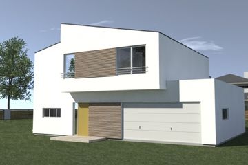  Projekt domu DN 201 (WAM1284) - projekt domu z pełnym piętrem - Zdjęcie 1