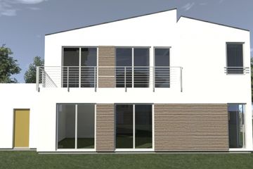  Projekt domu DN 201 (WAM1284) - projekt domu z pełnym piętrem - Zdjęcie 2