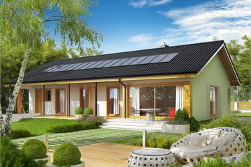  Projekt domu Eryk II G1 (30 stopni) (WRC2669) - projekt domu parterowego - Zdjęcie 3