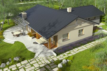  Projekt domu Selena G2 (30 stopni) (WRC2671) - projekt domu parterowego - Zdjęcie 4