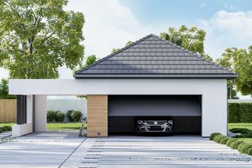  Projekt garażu HomeKoncept G 01 (KRX1054) - projekt garażu parterowego - Zdjęcie 2