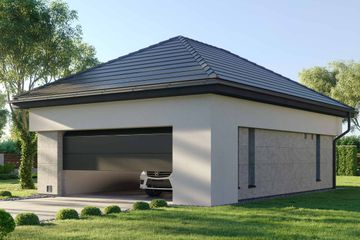  Projekt garażu HomeKoncept G 04 (KRX1057) - projekt garażu parterowego - Zdjęcie 1