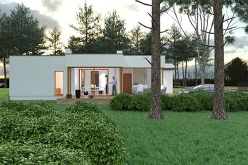  Projekt domu SQ44.0 (WAF1040) - projekt domu parterowego - Zdjęcie 1