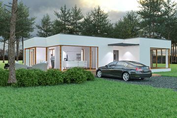  Projekt domu SQ44.0 (WAF1040) - projekt domu parterowego - Zdjęcie 2