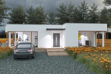  Projekt domu SQ44.0 (WAF1040) - projekt domu parterowego - Zdjęcie 3