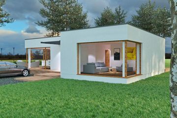  Projekt domu SQ44.0 (WAF1040) - projekt domu parterowego - Zdjęcie 4