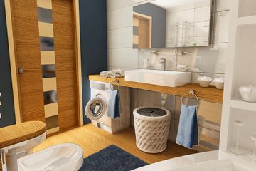  Projekt domu Kalandra z garażem 1-st. [A] (WRF1671) - projekt domu parterowego - Zdjęcie 7