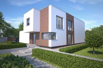  Projekt domu Delft IV DCP294c (WOB1670) - projekt domu z pełnym piętrem - Zdjęcie 1