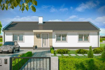  Projekt domu Simple 4 (WRD2691) - projekt domu parterowego - Zdjęcie 1