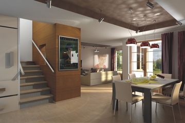  Projekt domu Amelka A 2-garaże (WRD1197) - projekt domu parterowego z poddaszem - Zdjęcie 9