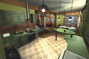  Projekt domu Bilbo A 2 garaże (WRD1077) - projekt domu parterowego z poddaszem - Zdjęcie 6