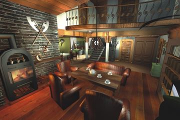  Projekt domu Bilbo B 2 garaże (WRD1307) - projekt domu parterowego z poddaszem - Zdjęcie 6