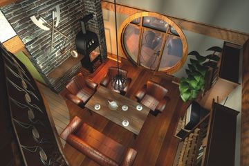  Projekt domu Bilbo B 2 garaże (WRD1307) - projekt domu parterowego z poddaszem - Zdjęcie 7