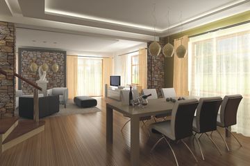  Projekt domu Cyprys paliwo stałe wersja B z podwójnym gar. (WRD1722) - projekt domu parterowego z poddaszem - Zdjęcie 6