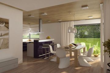  Projekt domu Dobra Myśl paliwo stałe wersja A (WRD1773) - projekt domu parterowego - Zdjęcie 7