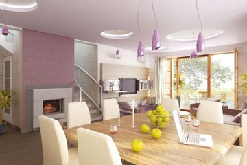  Projekt domu Jagódka B garaż PS (WRD1592) - projekt domu parterowego z poddaszem - Zdjęcie 10