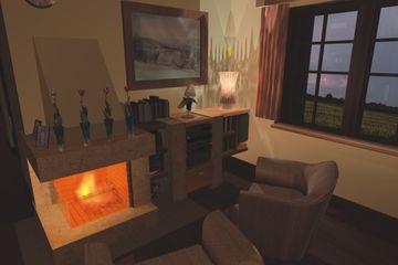  Projekt domu Modrzew wersja A z pojedynczym garażem (WRD1051) - projekt domu parterowego z poddaszem - Zdjęcie 10