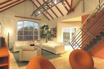  Projekt domu Oliwka wersja B z podwójnym garażem (WRD1159) - projekt domu parterowego z poddaszem - Zdjęcie 6