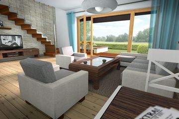  Projekt domu Scarlet A 2-garaże (WRD1915) - projekt domu parterowego z poddaszem - Zdjęcie 8