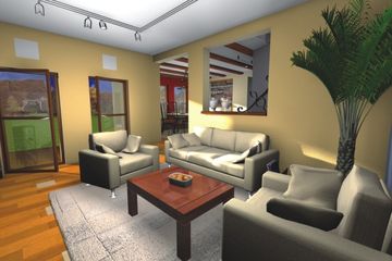  Projekt domu Słonecznik wersja A z podw. gar. na wąską działkę (WRD1107) - projekt domu parterowego z poddaszem - Zdjęcie 4