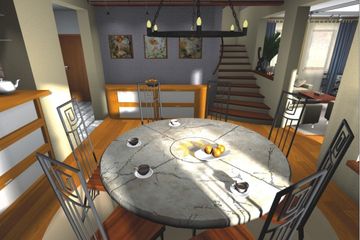  Projekt domu Słonecznik wersja A z podw. gar. na wąską działkę (WRD1107) - projekt domu parterowego z poddaszem - Zdjęcie 7