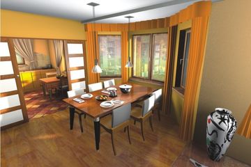  Projekt domu W Sam Raz wersja C bez garażu (WRD1444) - projekt domu parterowego z poddaszem - Zdjęcie 4