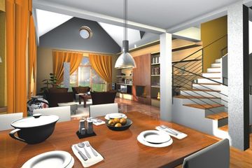  Projekt domu W Sam Raz wersja C bez garażu (WRD1444) - projekt domu parterowego z poddaszem - Zdjęcie 7