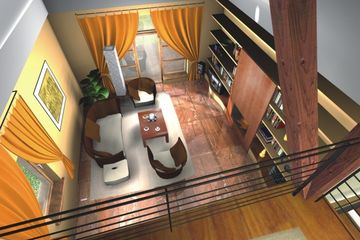  Projekt domu W Sam Raz bliźniak wersja B z pojedynczym garażem (WRD1487) - projekt domu parterowego z poddaszem - Zdjęcie 9