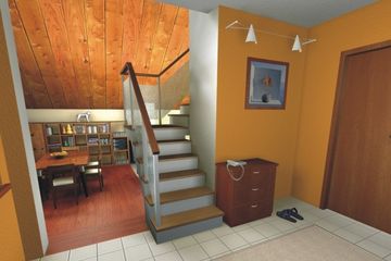  Projekt domu WIERA wersja B z podwójnym garażem (WRD1118) - projekt domu parterowego z poddaszem - Zdjęcie 9