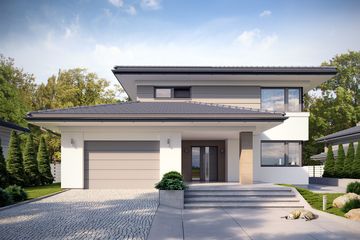  Projekt domu Korso (BSE1113) - projekt domu z pełnym piętrem - Zdjęcie 1