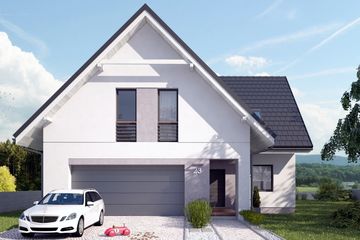  Projekt domu Vespertinus I G2 (SLS1106) - projekt domu parterowego z poddaszem - Zdjęcie 1