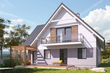  Projekt domu Vespertinus I G2 (SLS1106) - projekt domu parterowego z poddaszem - Zdjęcie 3