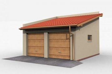  Projekt budynku gospodarczego G27 budynek gospodarczy (SLN1807) - projekt budynku parterowego - Zdjęcie 3