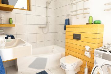  Projekt domu Kalandra II z garażem 1-st. [A] (WRF1731) - projekt domu parterowego - Zdjęcie 7