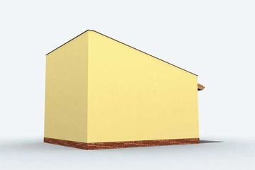  Projekt budynku gospodarczego G27mini budynek gospodarczy (SLN1938) - projekt budynku parterowego - Zdjęcie 4